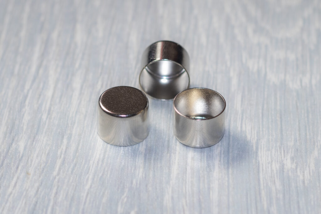 Metalen Eindkap 12mm - zilver